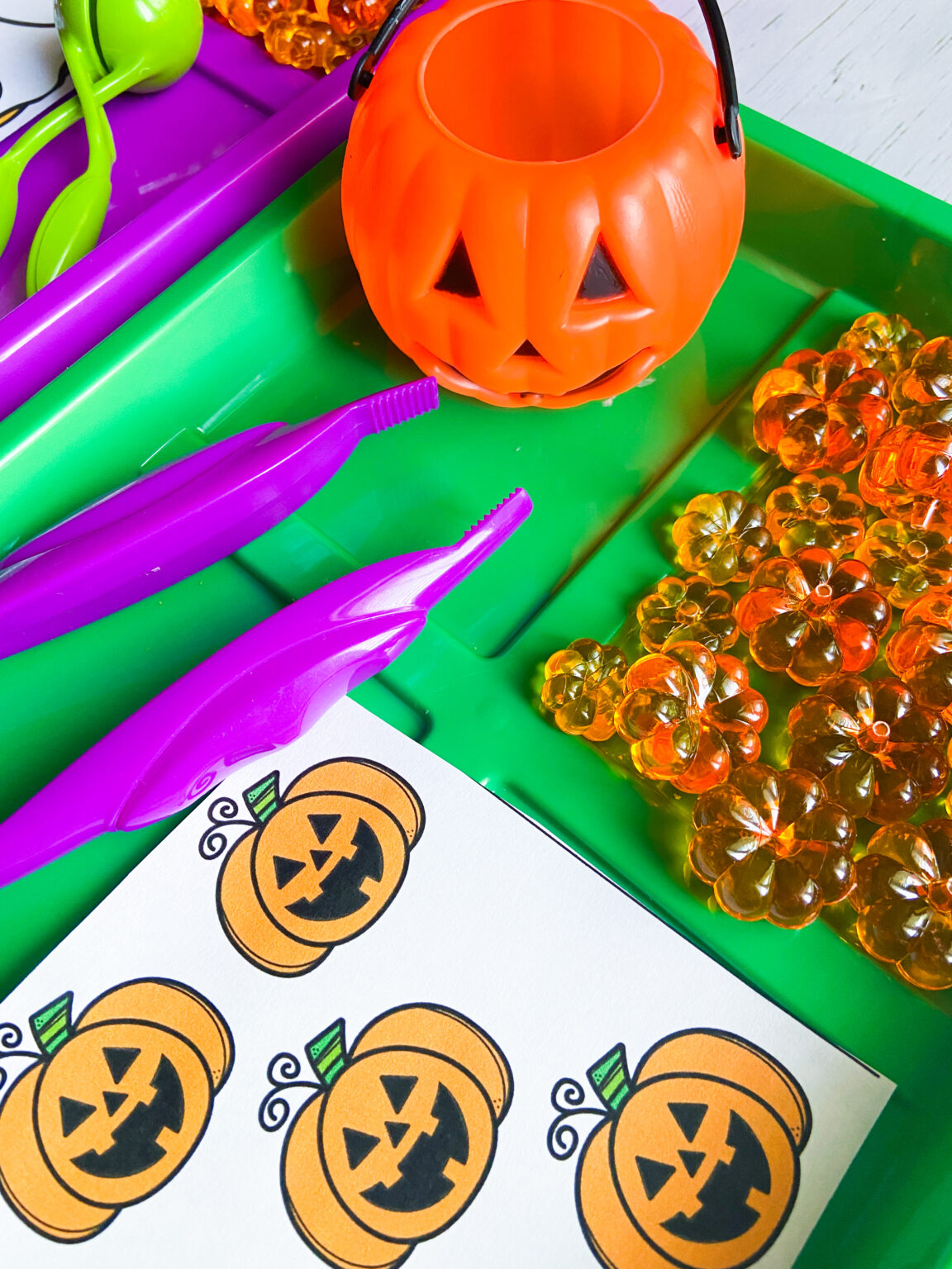 Fine Motor Halloween Activities for Preschool